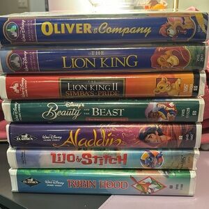 Disney Animation VHS Collection